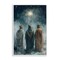 Stupell Industries Three Wise Men & North Star Framed Giclee, design by Petal Prints Design